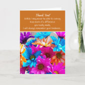 Danke... Dankeskarte (Vorderseite)