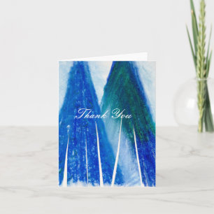 Danke - das Dancin des blauen Lichtes herum