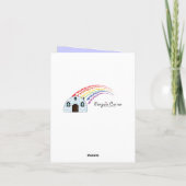 Danke, dass du an meiner Drama-Performance teilgen Dankeskarte (Rückseite)