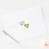 Danke, dass du Bird Sticker Getweetet hast (Umschlag)