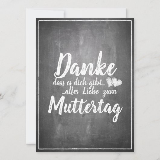 Danke, dass du bist! Muttertagskappe (Vorderseite)