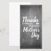 Danke, dass du bist! Muttertagskappe (Vorne/Hinten)