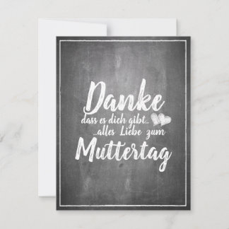 Danke, dass du bist! Muttertagskappe