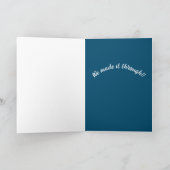 Danke, dass du da bist. dankeskarte (Innenseite)