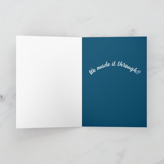 Danke, dass du da bist. dankeskarte (Innenseite)