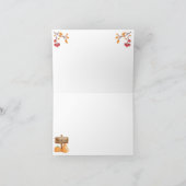 Danke, dass du den kleinen Kürbis kartiert hast Dankeskarte (Innenseite)