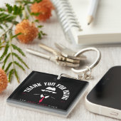 Danke, dass du der beste Boss aller Zeiten bist Schlüsselanhänger (Vorderseite rechts)