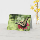 Danke, dass du der Wind unter meinen Flügeln bist Karte (Gelbe Blume)