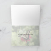 Danke, dass du der Wind unter meinen Wänden bist Karte (Innenseite)