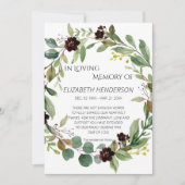 Danke, dass du dich an Beileid erinnert hast. Dankeskarte (Vorderseite)