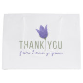 Danke, dass du die Geschenktasche warst Große Geschenktüte (Vorderseite)