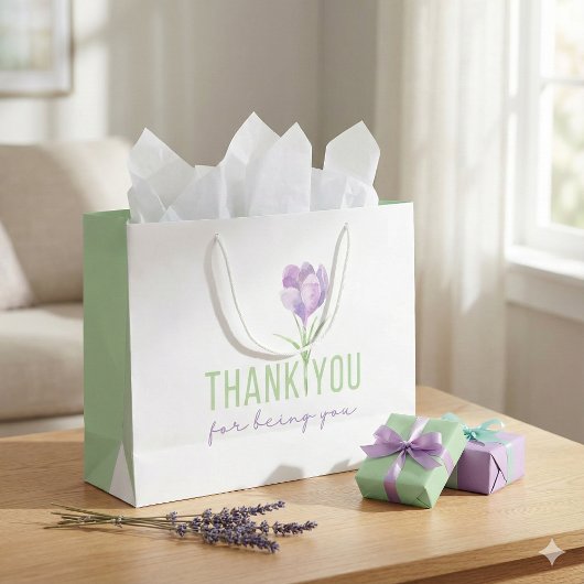 Danke, dass du die Geschenktasche warst Große Geschenktüte