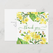 Danke, dass du dort gewesen bist dankeskarte (Vorne/Hinten)