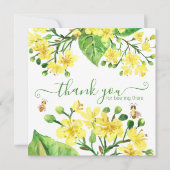 Danke, dass du dort gewesen bist dankeskarte (Vorderseite)