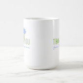 Danke, dass du du bist Becher Kaffeetasse (Mittel)
