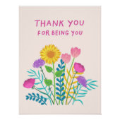 Danke, dass du du bist poster (Vorderseite)