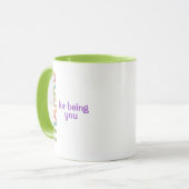 Danke, dass du du bist Tasse (Vorderseite Links)