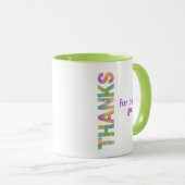 Danke, dass du du bist Tasse (VorderseiteRechts)