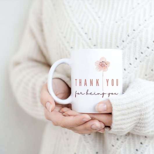 Danke, dass du du bist Tasse