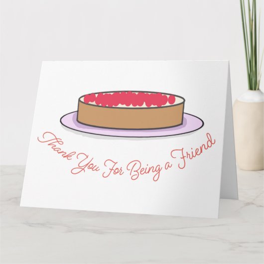 Danke, dass du ein Freund bist Karte (Vorderseite)