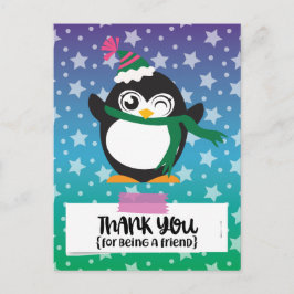 Danke, dass du ein Freund bist Postkarte