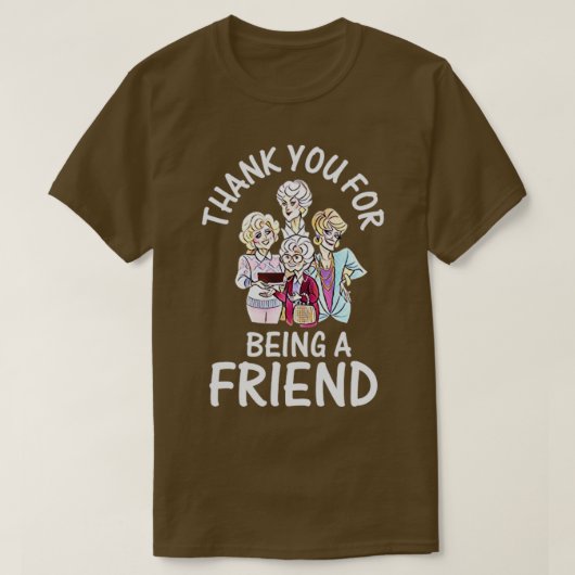 Danke, dass du ein Freund bist T-Shirt (Design vorne)