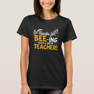Danke, dass du ein großer Lehrer gewesen bist, der T-Shirt