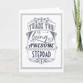 Danke, dass du ein Phantastischer StepDad bist Karte