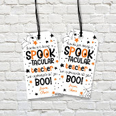 Danke, dass du ein Spooktacular Lehrer halloween b Geschenkanhänger