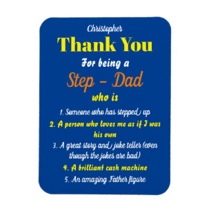 Danke, dass du ein Stepdad bist, der Blue zitiert Magnet
