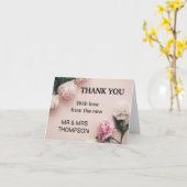 Danke, dass du ein Teil unserer Hochzeit bist Karte (Gelbe Blume)