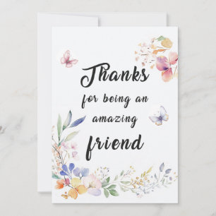 Danke, dass du ein unglaublicher Freund bist Einladung