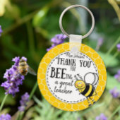 Danke, dass du eine großartige Lehrerbiene gesunge Schlüsselanhänger