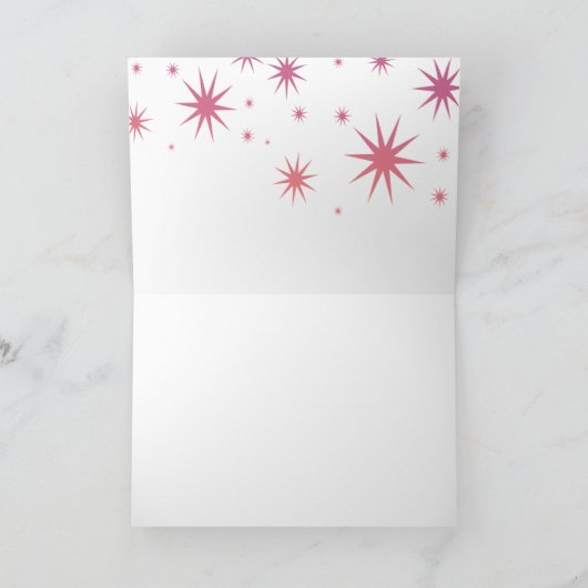 Danke, dass du eine Star-Wertungskarte bist Dankeskarte (Innenseite)