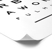 Danke, dass du eine wunderbare Mannesauge bist Poster (Ecke)