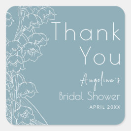 Danke, dass du einen Aufkleber für Brautdusche has