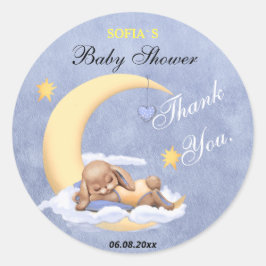 Danke, dass du einen Aufkleber für die Babydusche 