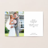 DANKE, DASS DU Foto-Zeichentabs-Skripte erstellt h Folienkarte (Innenseite)