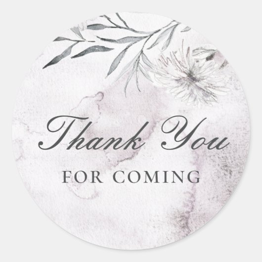 Danke, dass du gekommen bist! Dusche aus Duftwasse Runder Aufkleber (Vorderseite)