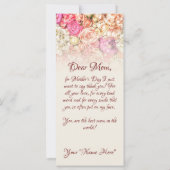 Danke, dass du hier bist - Muttertag (Rückseite)