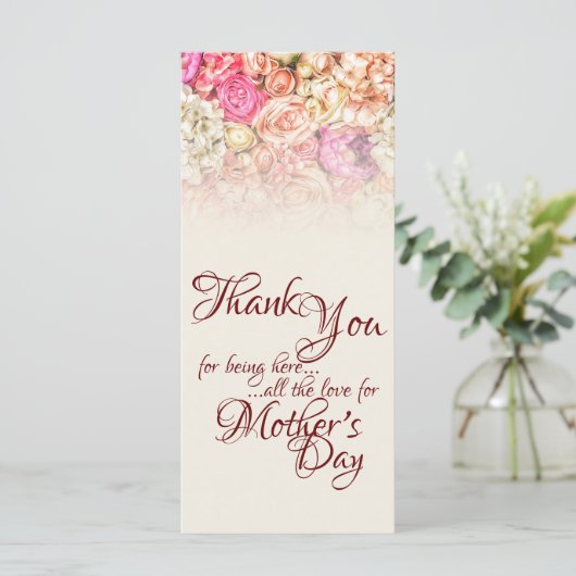 Danke, dass du hier bist - Muttertag (Stehend Vorderseite)