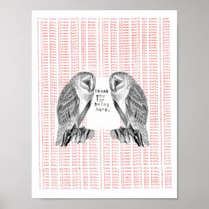 Danke, dass du hier warst poster