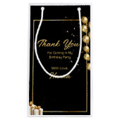 Danke, dass du im Party gekommen bist Kleine Geschenktüte (Vorderseite)