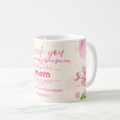 Danke, dass du immer für mich da bist, Mama Kaffeetasse (VorderseiteRechts)
