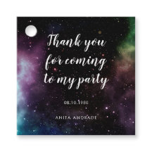 Danke, dass du in meinem Party Galaxy Birthday Spa