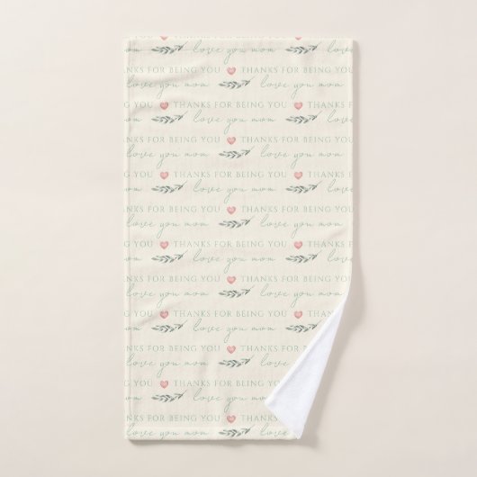 Danke, dass du Mama Handtuch Set bist (Handtuch)