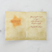 Danke, dass du mein Bestätigungssponsor, Dove bist Dankeskarte (Innenseite)