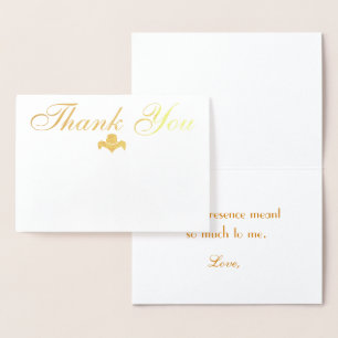 Danke, dass du mein Brautparty besucht hast Folienkarte