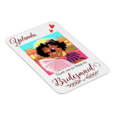 Danke, dass du mein Bridesmaid Vorschlag Magnet bi (Rechte Seite)