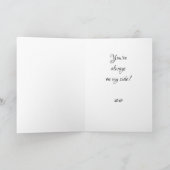 Danke, dass du mein Freund bist! Dankeskarte (Innenseite)